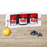 Box of 3 Blueberry, Pear and Forest Fruit Jams