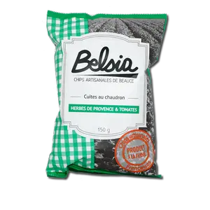 Artisanal Beauce Belsia potato chips with Provence herbs