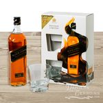 Johnny Walker Black Label Whisky set 2 glasses