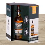 Single Malt Isle of ARRAN 10 years Boxed set 2 glasses