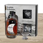 Whisky Bordeaux Moon Harbour Pier 1 Boxed set 2 glasses