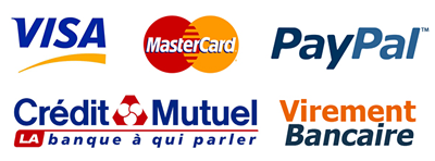 Secure online payment, PayPal and bank transfer