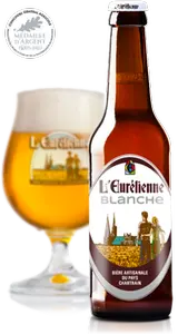 Traditional beer, L'Eurélienne white 33cl 