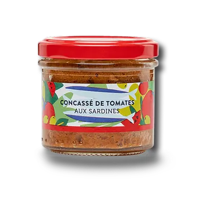 Concassé de tomates et sardines - La Belle Iloise