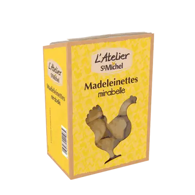 Madeleinettes mirabelle plum