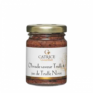 Olivade noire truffle flavor and black truffle juice