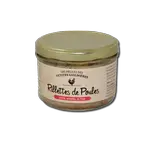 Chicken rillettes in goose fat