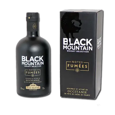 Whisky Français Black Mountain BM Notes Fumées