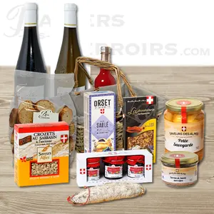 Savoy products tasting basket