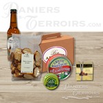 Saint Patrick's green gourmet basket